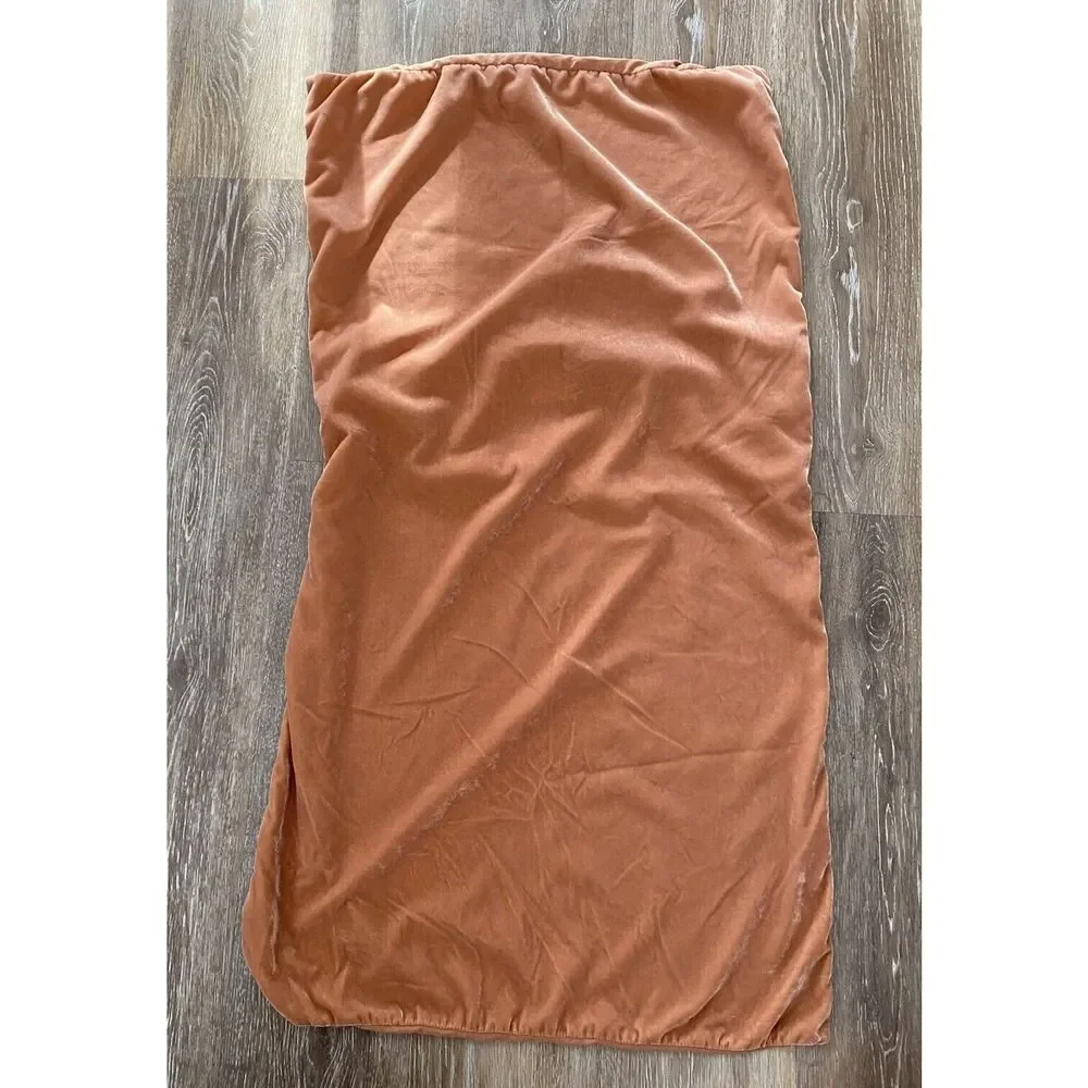 Threshold Velour Terracotta Bed Pillow Sham